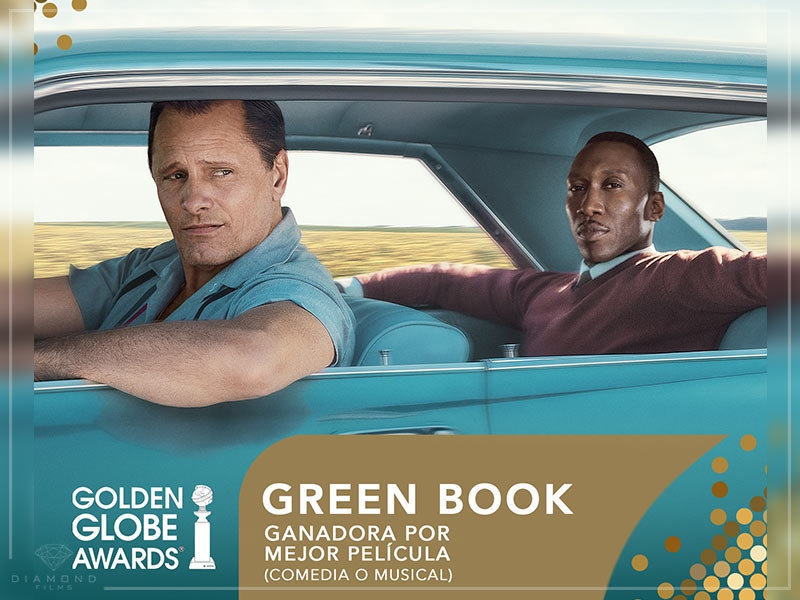 ¡Green Book se convierte en la gran ganadora de los Globos de Oro!