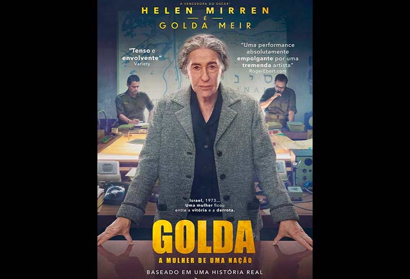 Pôster e trailer de Golda!