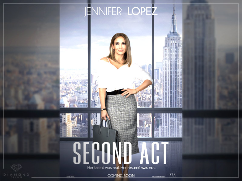 Second Act: the first poster of Jennifer Lopez's new film