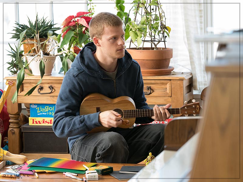 Lucas Hedges, the actor who flies high