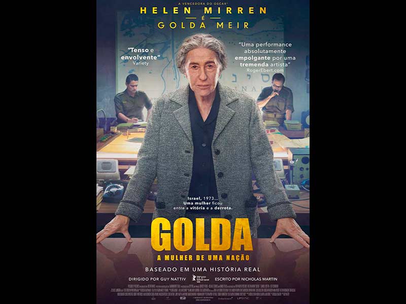 Pôster e trailer de Golda!