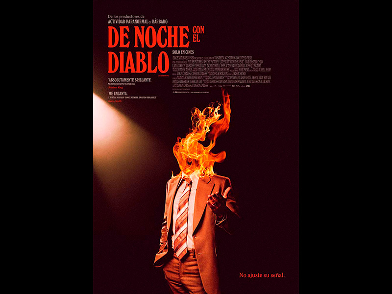 De noche con el diablo: Lanzamiento de poster