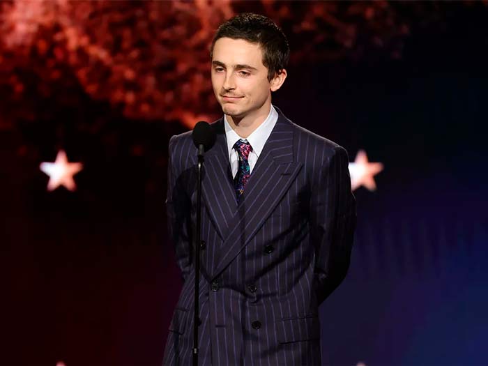 Timothée Chalamet: ganador de los Critics Choice Awards y Globo de Oro 
