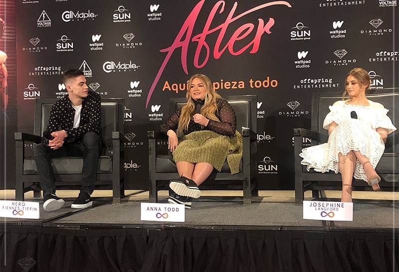 Anna Todd: "Tessa is one of the strongest characters I have created"