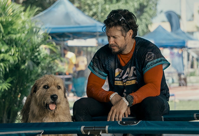 Mark Wahlberg and his character in Arthur, the King