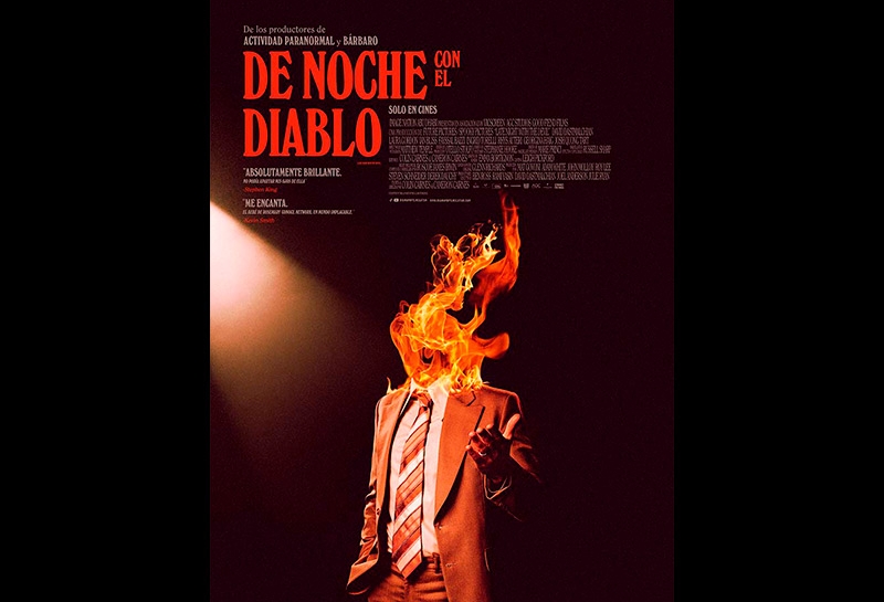 De noche con el diablo: Lanzamiento de poster