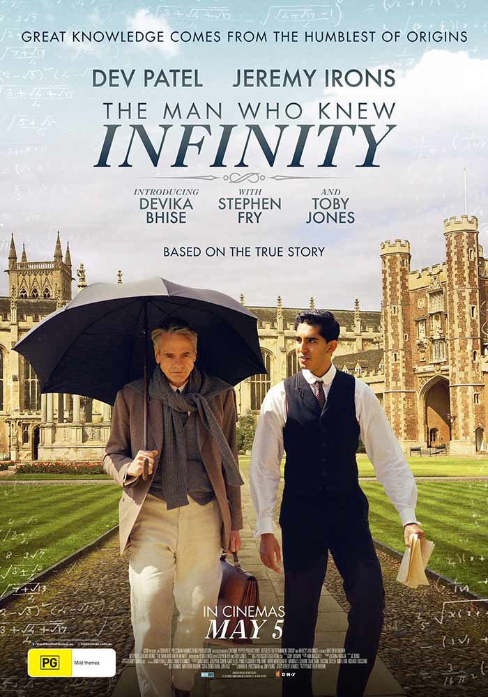 The man who knew infinity